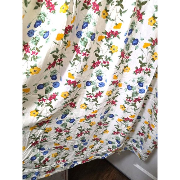 Old Navy Floral Print Sleeveless Midi Dress With Adjustable Straps & Smocked Bac - Picture 6 of 12